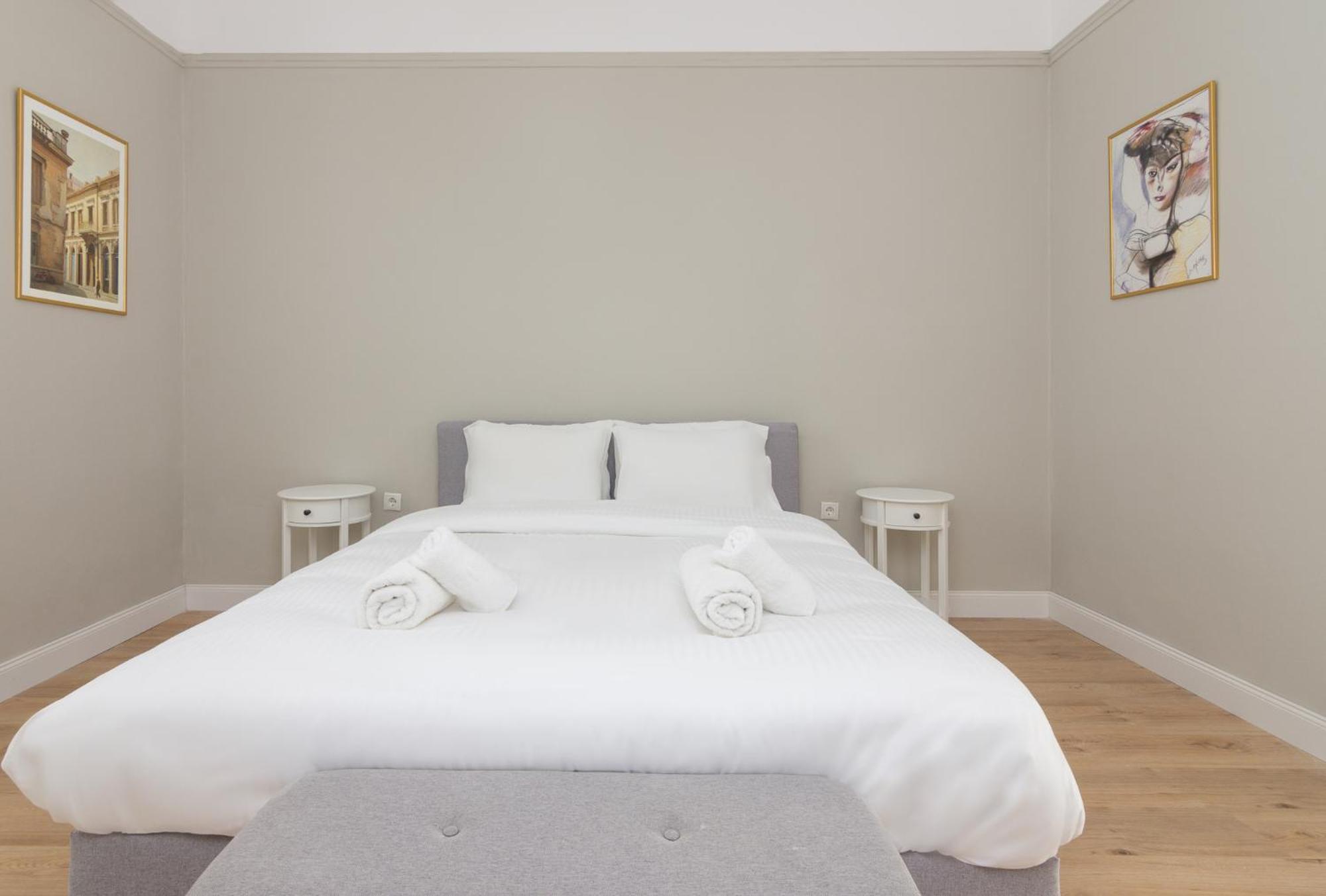 Apartamento Great House W/ Private Parking Atenas Exterior foto